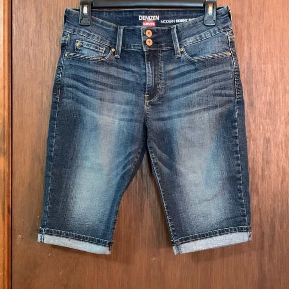 denizen levi's modern skinny shorts